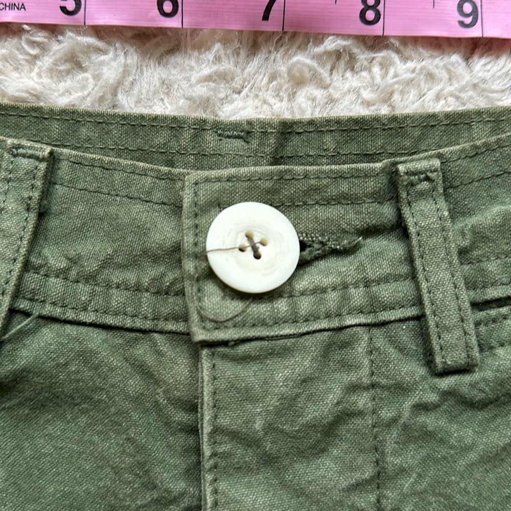 Jesse Kamm Green Wide-Leg Pants - Picture 6 of 9